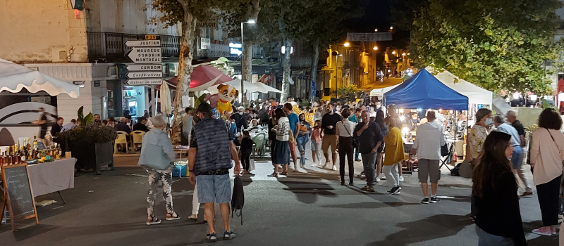 Essai transformé pour le deuxième marché de nuit vicois !