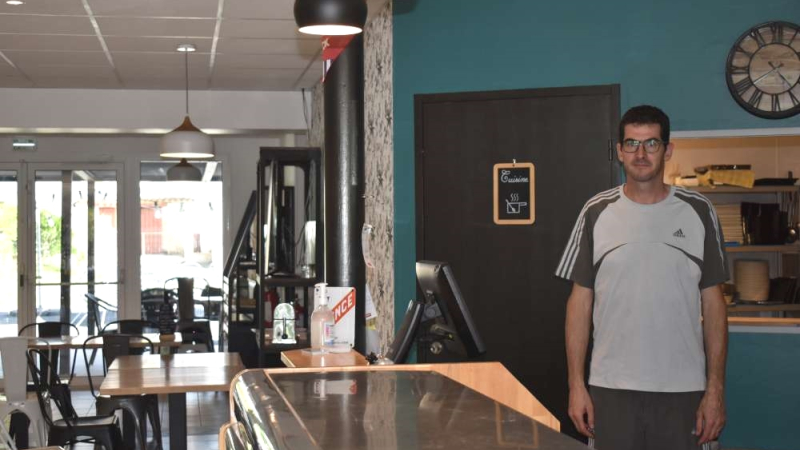 Frédéric Dupouy a ouvert un bar-restaurant
