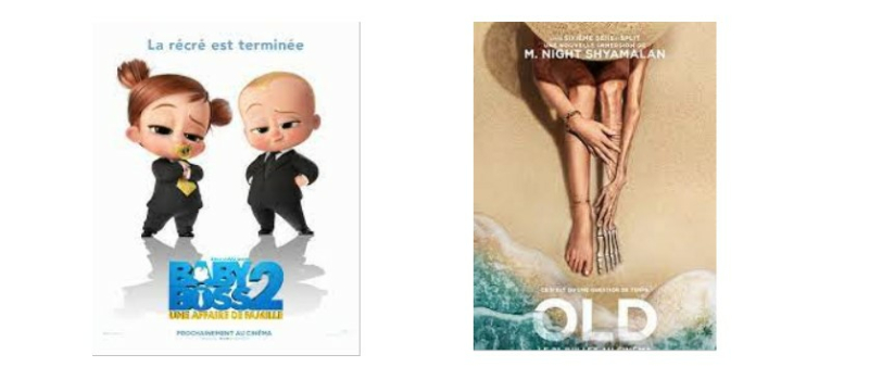 Film d'animation et drame mardi au cinéma
