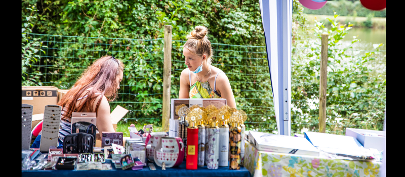 Promenade au vide-grenier-puces du Houga le 22 août