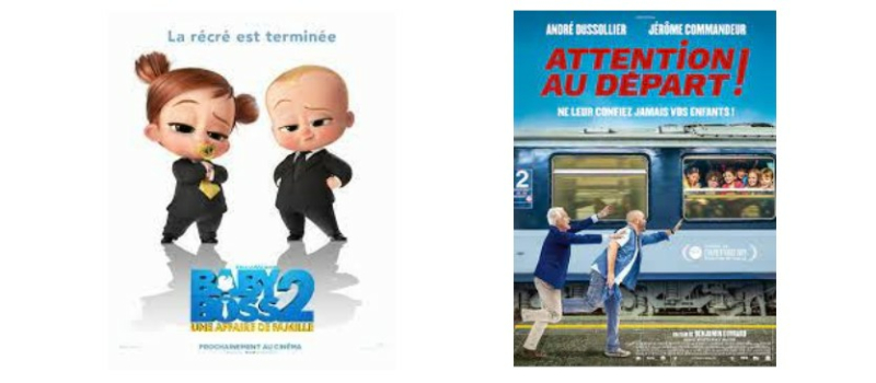 Animation et comédie jeudi au cinéma