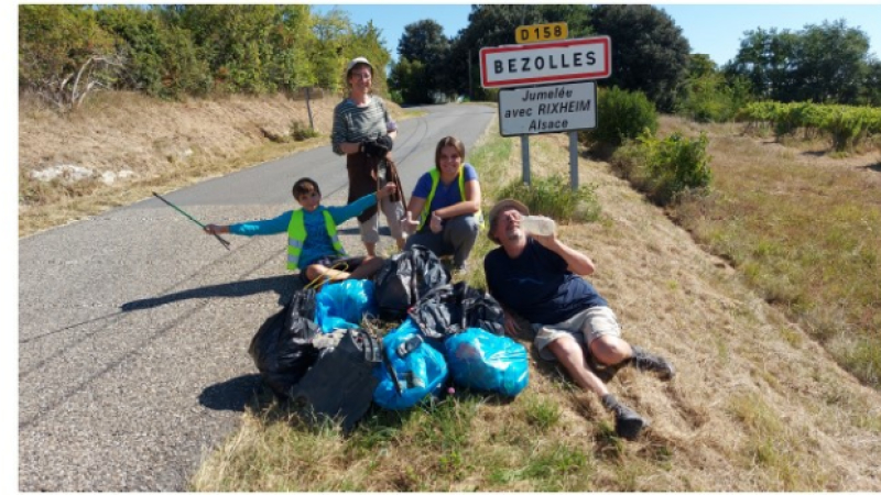La chasse au plastique est ouverte à Bezolles !