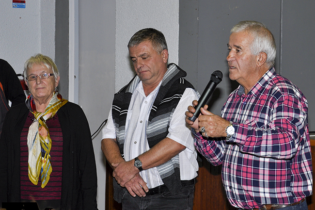 Denise Artagnan, Michel Laffitte et Michal Pérès