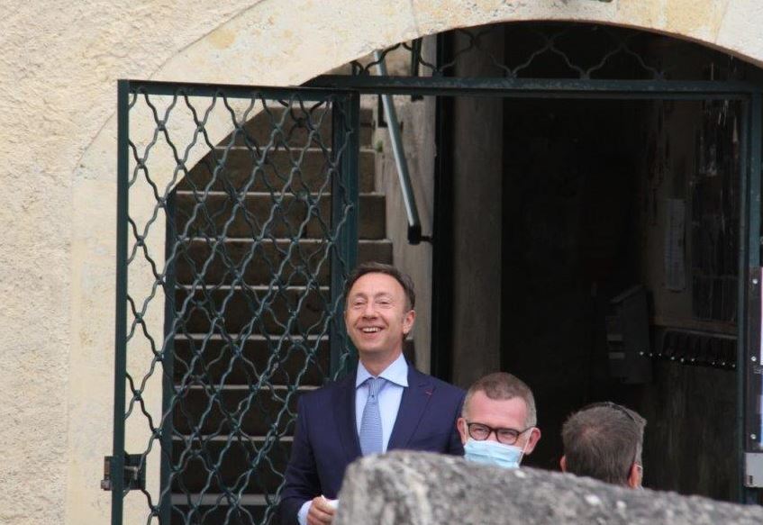 Stéphane Bern à Condom,  le 15 septembre 2020 - Photo MLS