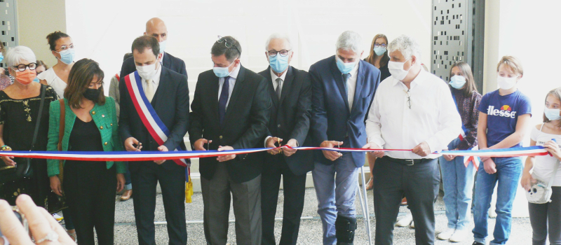 Inauguration de l'école Louis Monge