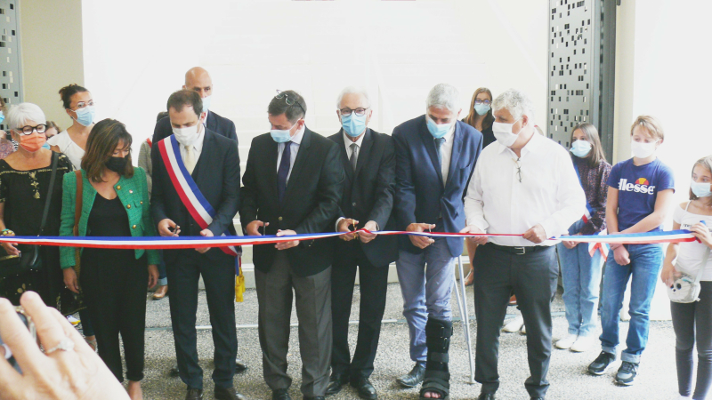 Inauguration de l'école Louis Monge