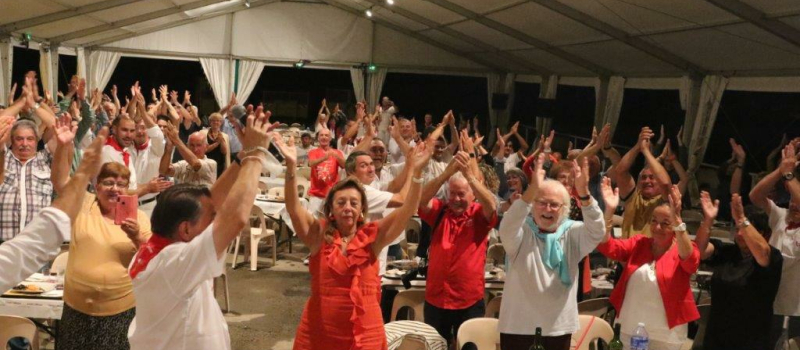 Une folle soirée enfin ! Une première mais en l'honneur des bénévoles et des partenaires