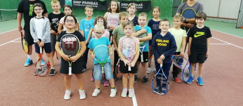 Reprise des cours au tennis-club