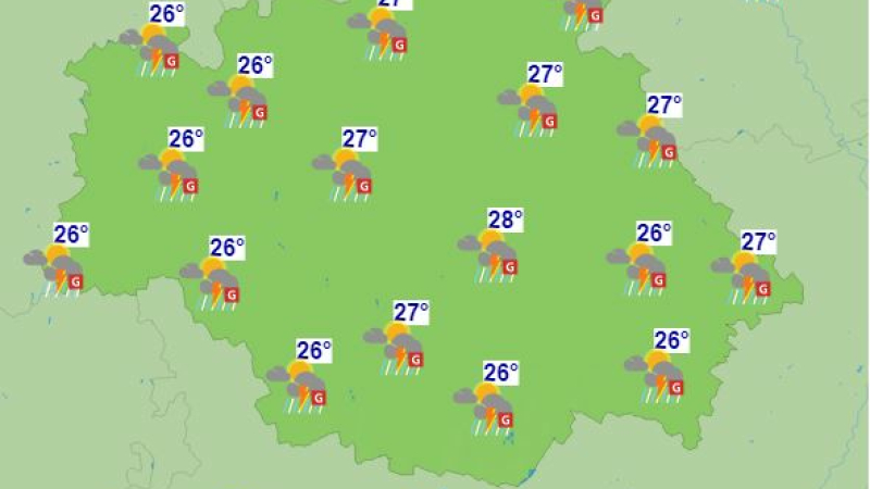 Alerte orages sur le Gers