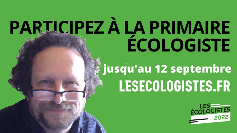Les Ecologistes "2022" communiquent