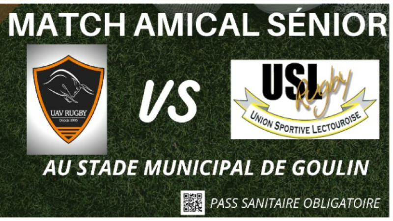 Programme de l'UAV Rugby du week-end