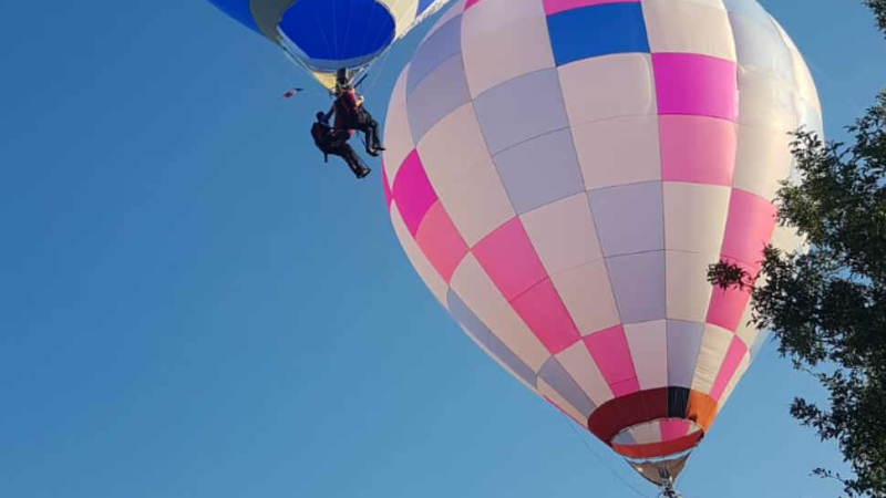 Une attraction matinale au vide-greniers du Comité des Fêtes