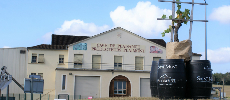 la cave de Plaisance a bien fété " Le St-Mont"