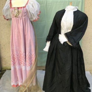 robes en exposition