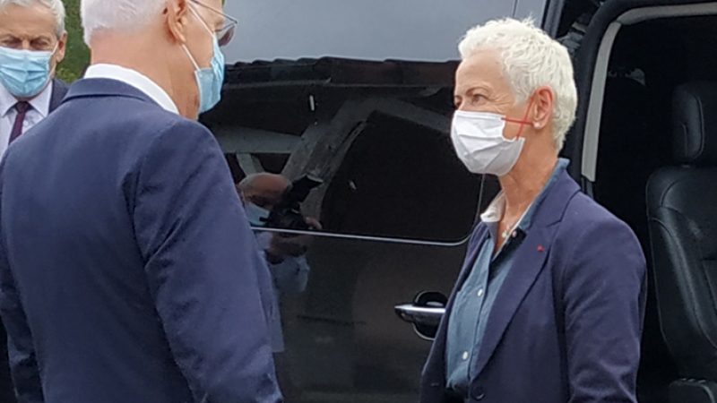 La ministre de l'inclusion en visite à Terra Alter ,