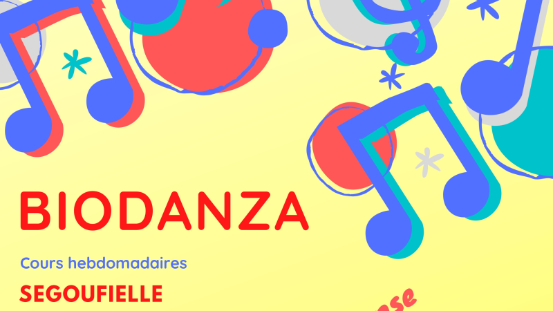 L'association "Croque la vie" informe la reprise des cours de Biodanza