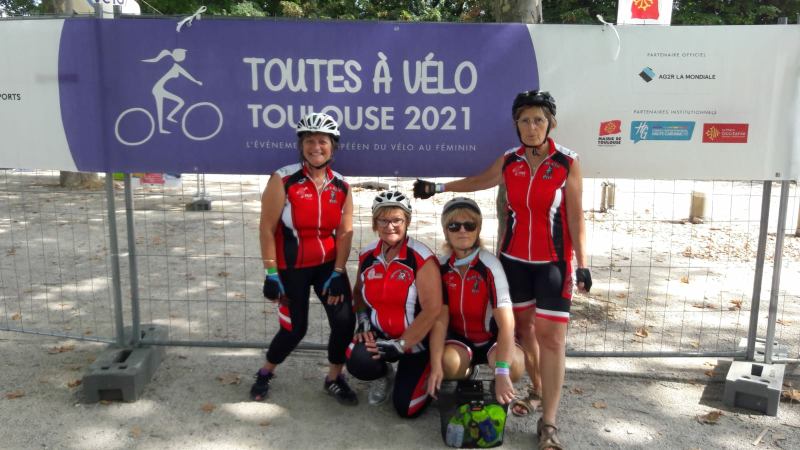 Le cycloclub de Saint-Clar à Toulouse