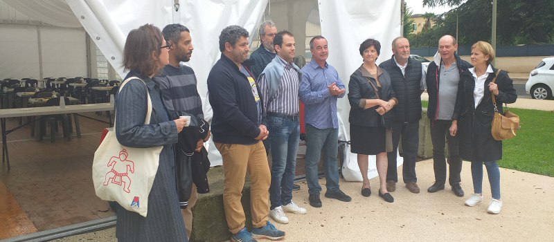 Inauguration du village des saveurs  italiennes