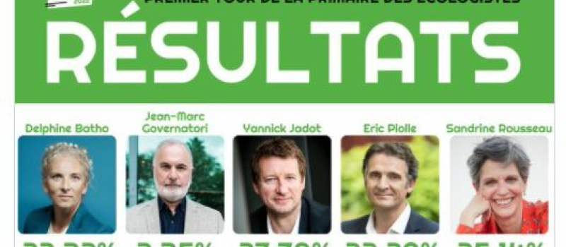 On connaît les candidats sélectionnés pour le second tour des primaires écologistes