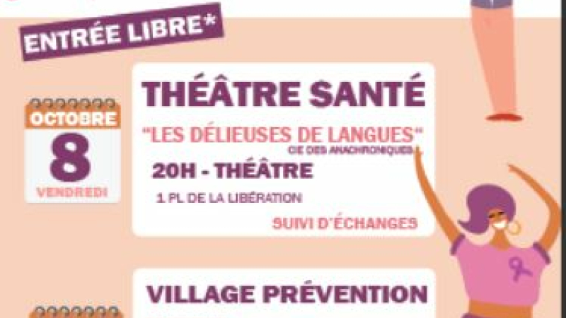Octobre Rose: tout un programme à suivre !