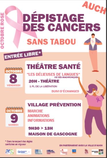 affiche d'Octobre Rose