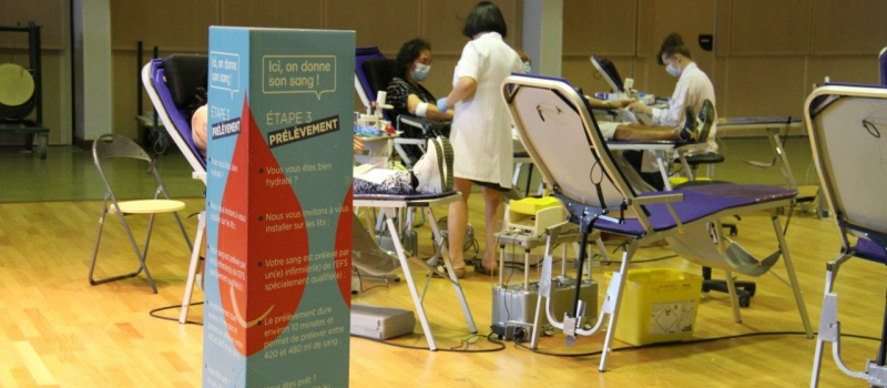 Trois jours pour donner son sang début octobre