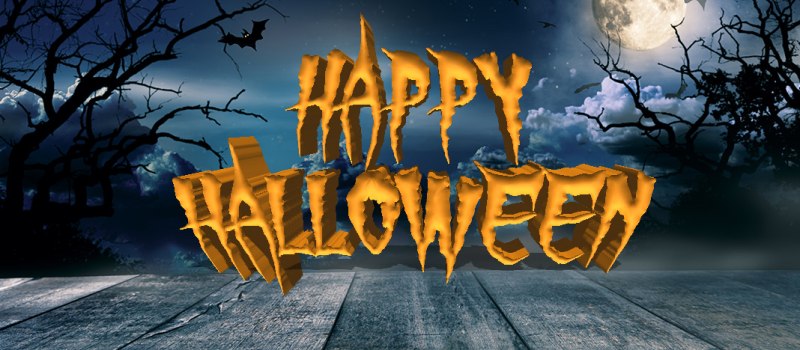 Sortie effrayante avant Halloween