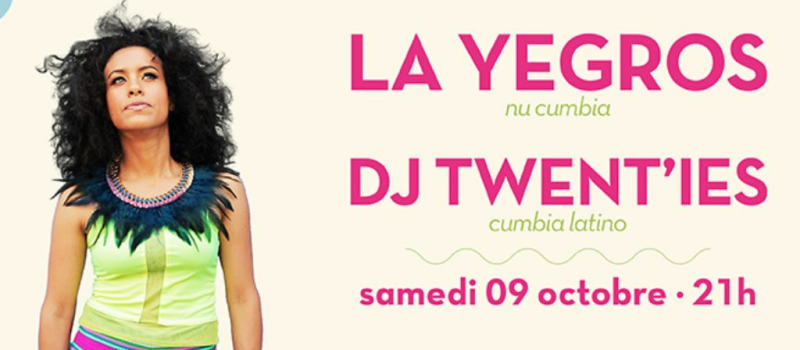 La Yegros et DJ Twent'ies en concert