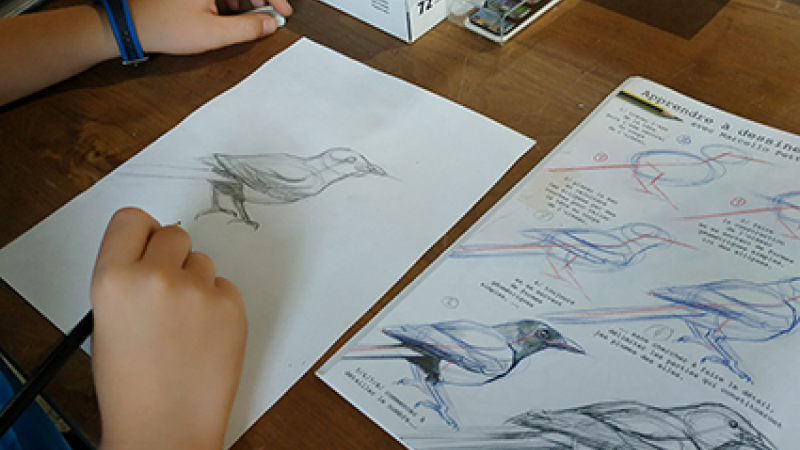 ​​​​​​​Jeunes artistes, bienvenus à l’atelier MARCO.