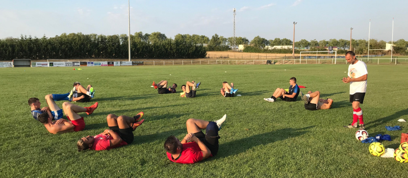 Le Sporting en phase d'apprentissage