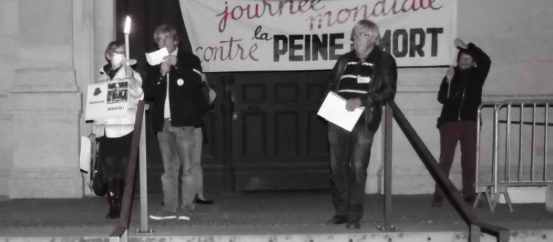 Les flambeaux du 40 ième anniversaire de l'abolition de la peine de mort