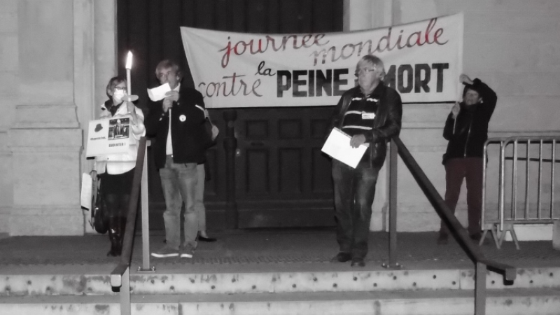 Les flambeaux du 40 ième anniversaire de l'abolition de la peine de mort