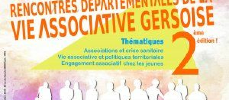 Rencontre départementale de la vie associative gersoise  - 2ème Édition
