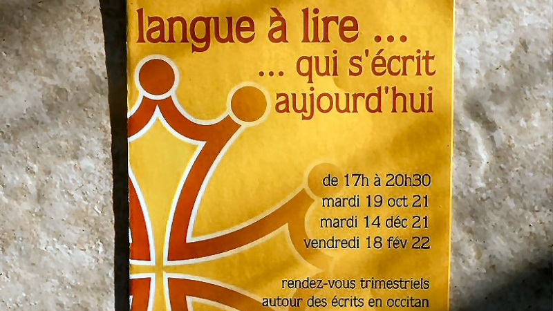 L'Occitan, une langue à lire....qui s'écrit aujourd'hui !