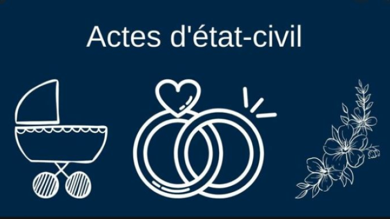 Etat civil de la semaine 40