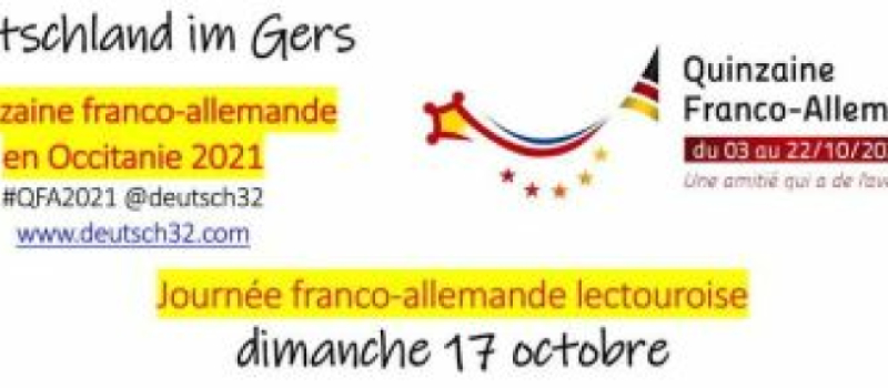 Quinzaine franco-allemande  Programme complet de la journée du dimanche 17 octobre