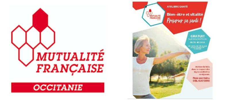 Ateliers santé gratuits "Bien-être et vitalité"  proposés par la Mutualité française