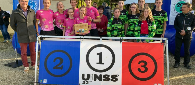 Raid nature des Lycées une réussite de l'UNSS Gers