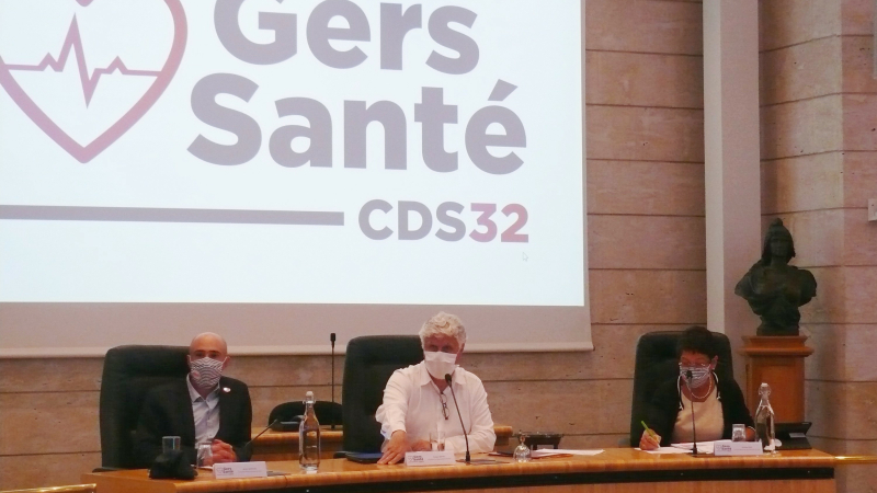 Centre Départemental de Santé du Gers : désignation des quatre premiers territoires qui accueilleront des médecins salariés en 2022
