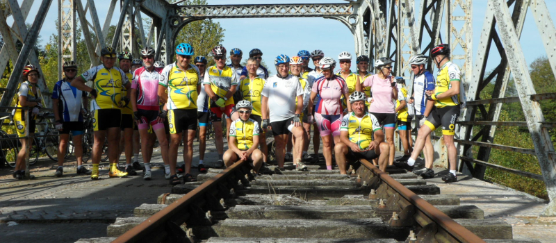Les cyclistes de St Germé et de Marciac ont pédalé pour la recherche médicale
