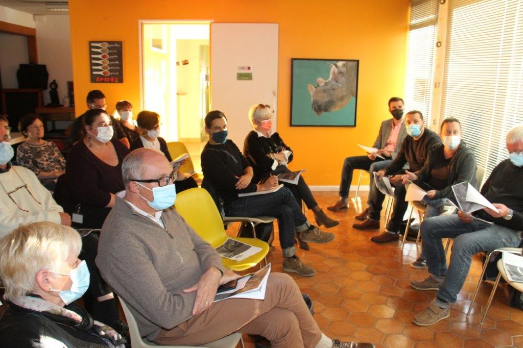L'assistance à cette assemblée générale d'octobre 2021- Photo Marc Le Saux
