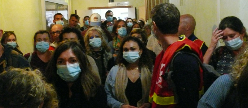 Envahissement des locaux de l'ARS du Gers