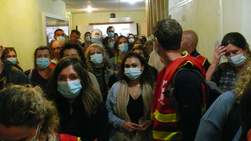 Envahissement des locaux de l'ARS du Gers