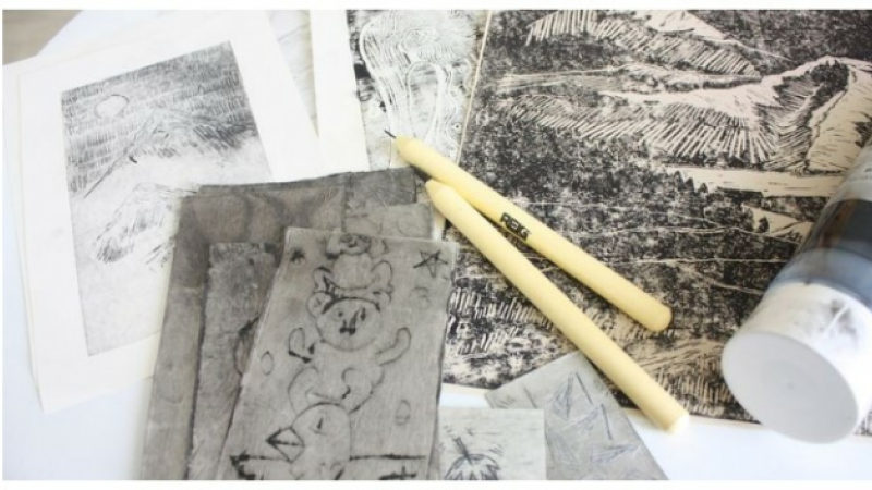 Profitez des vacances d'automne pour découvrir la gravure !
