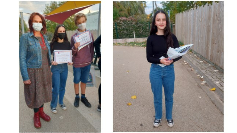 Alizée Labassa, lauréate nationale du concours de la Résistance et de la Déportation