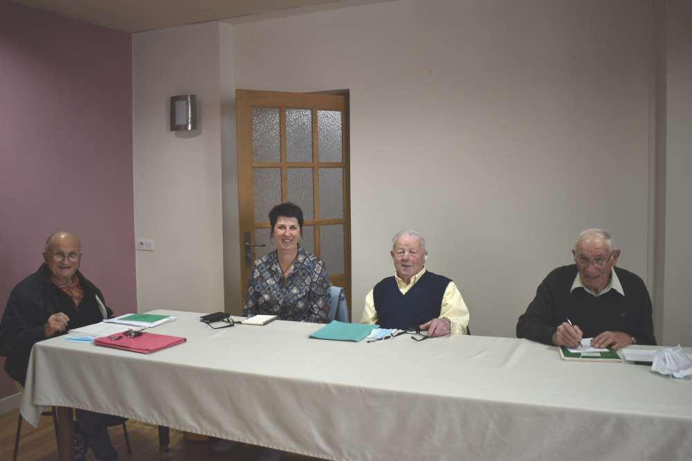 Roger Garbay, Isabelle Tintané, Charles Agnona et Robert Nagiscarde