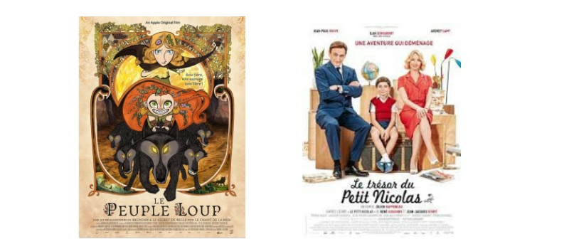 Le peuple loup et le trésor du petit Nicolas mercredi au cinéma...