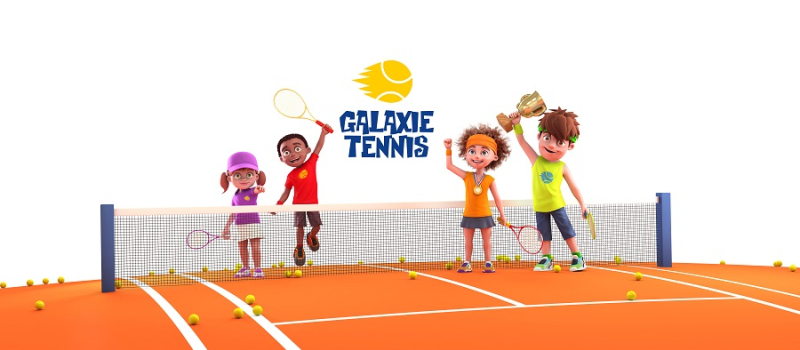 Les jeunes adeptes s'immergent dans la Galaxie tennis