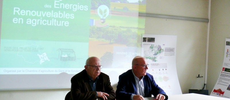Energies renouvelables en agriculture : il faut s'organiser