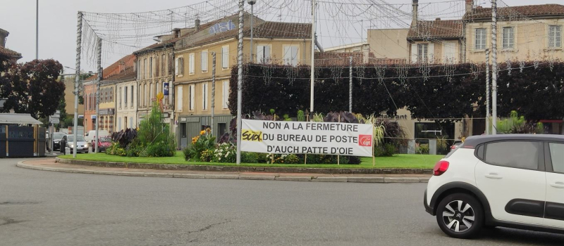 La fermeture du bureau de poste est toujours d'actualité